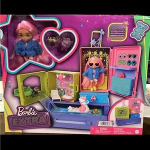Barbie Extra Pets And Mini Playset